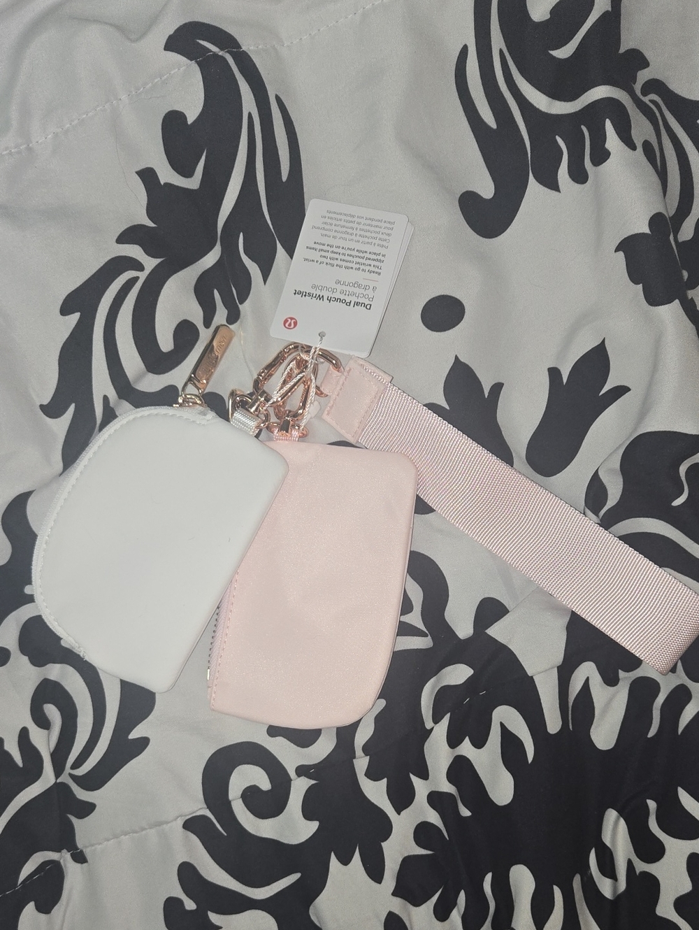 ‼️last Chance‼️New With Tags Lululemon Dual Pouch Wristlet